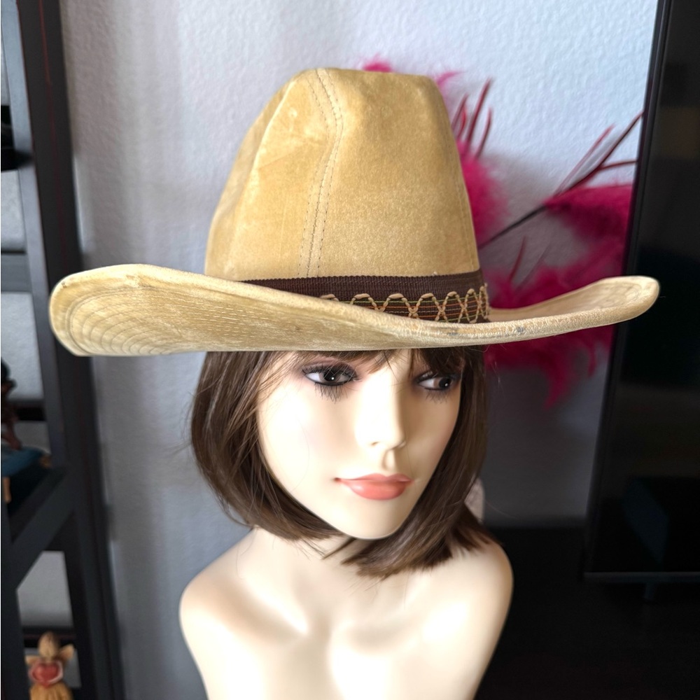 The Duke Collection Tan Cowboy Hat - Picture 3 of 10